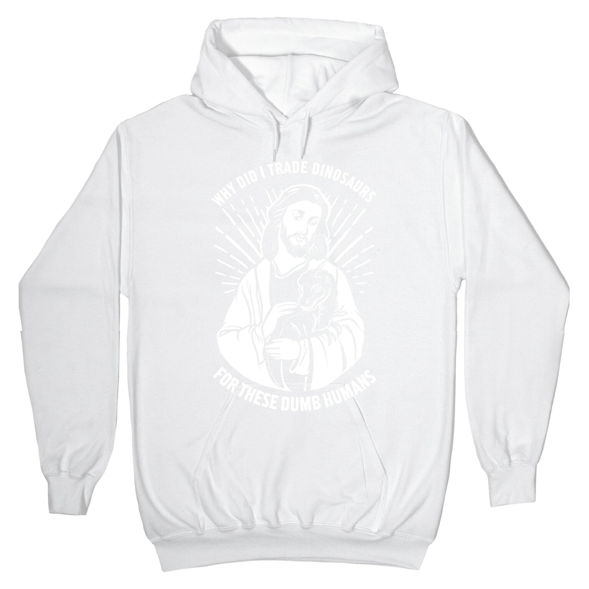 Why Did I Trade Dinosaurs For These Dumb Humans Hoodie